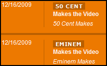 Interscope: Eminem и 50 Cent сегодня снимают новый клип